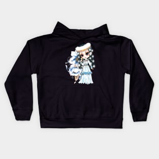 Chibi royal princess Kids Hoodie